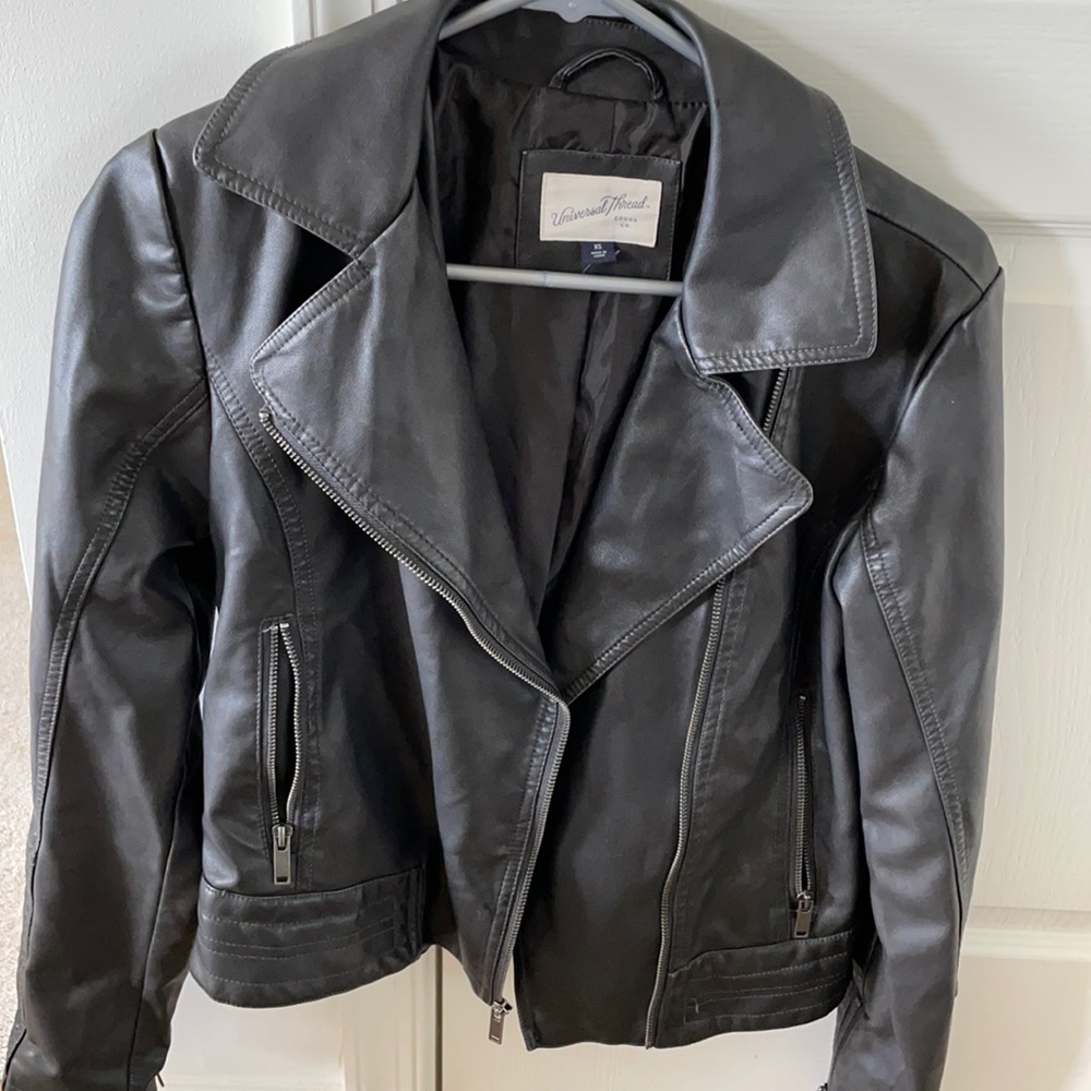 Leather jacket